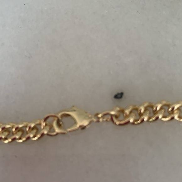 NEW HIGH END  Gold Plated Cuban Link Necklace 21” GIFT BOX - Picture 8 of 9